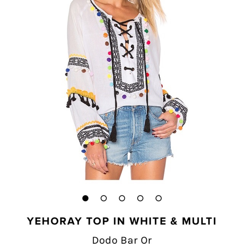 DodoBarOr Yeehoray Top SzM. NWT from Net-a-Porter.